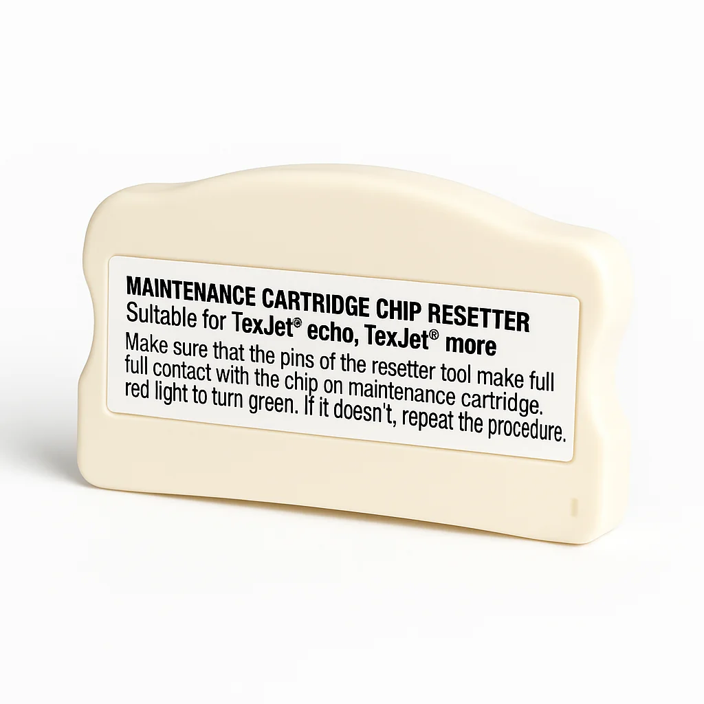 Reseter Tanque Mantenimiento TexJet Echo/Echo2/Plu