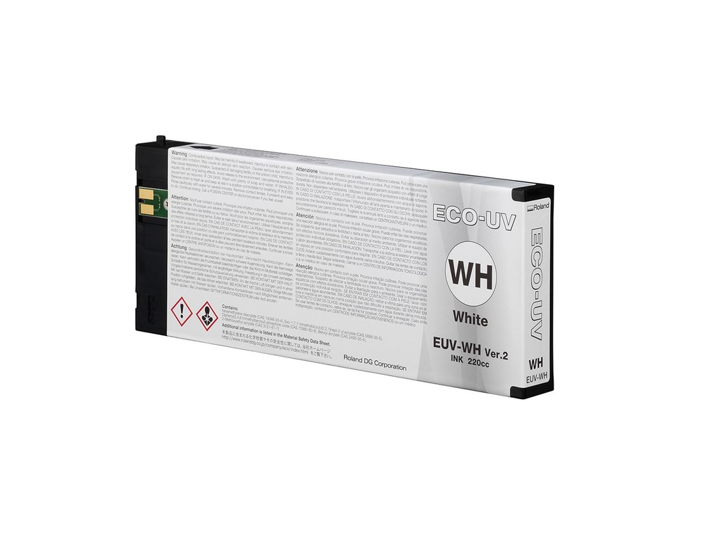 Roland ECO-UV 2 Blanco de 220ml