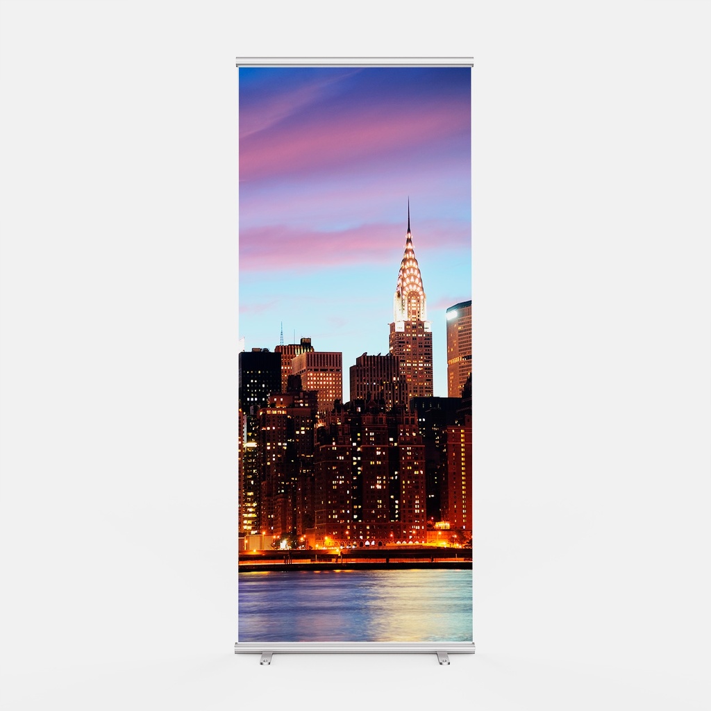 Roll-up económico 2060 x 850 mm