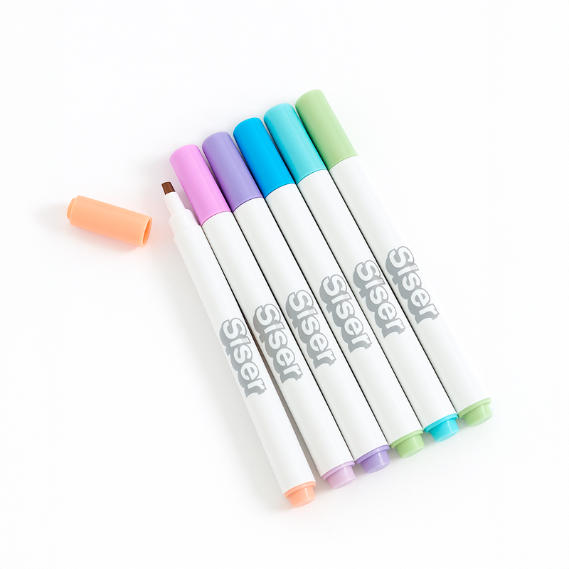 Rotuladores colores pastel pack 6 uds.