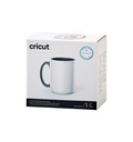 Taza cerámica Cricut color blanco y gris (1 ud)  425 ml