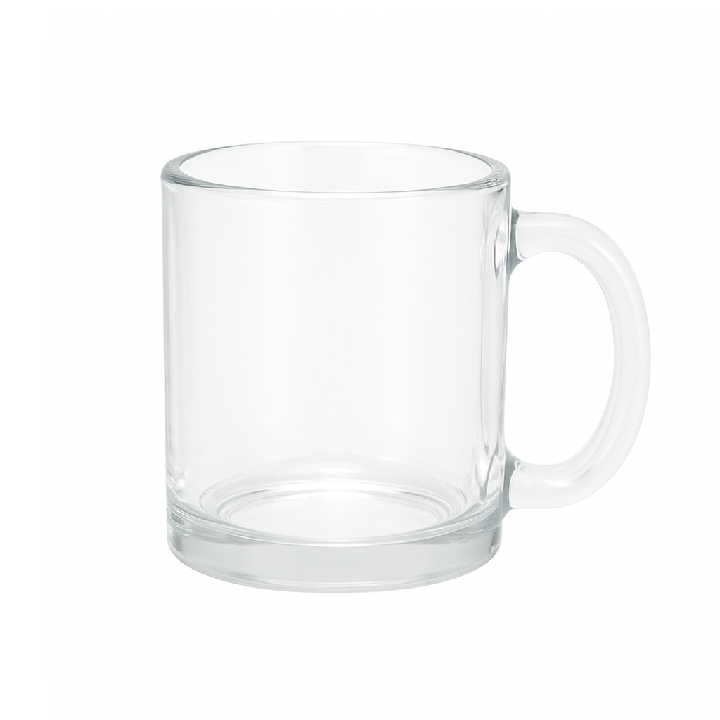 Taza de Cristal para Sublimación 11 Oz