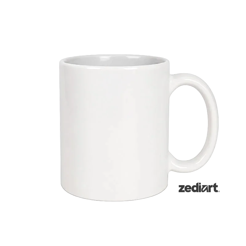 Taza Sublimación Blanca AAA Zediart | 12 Oz