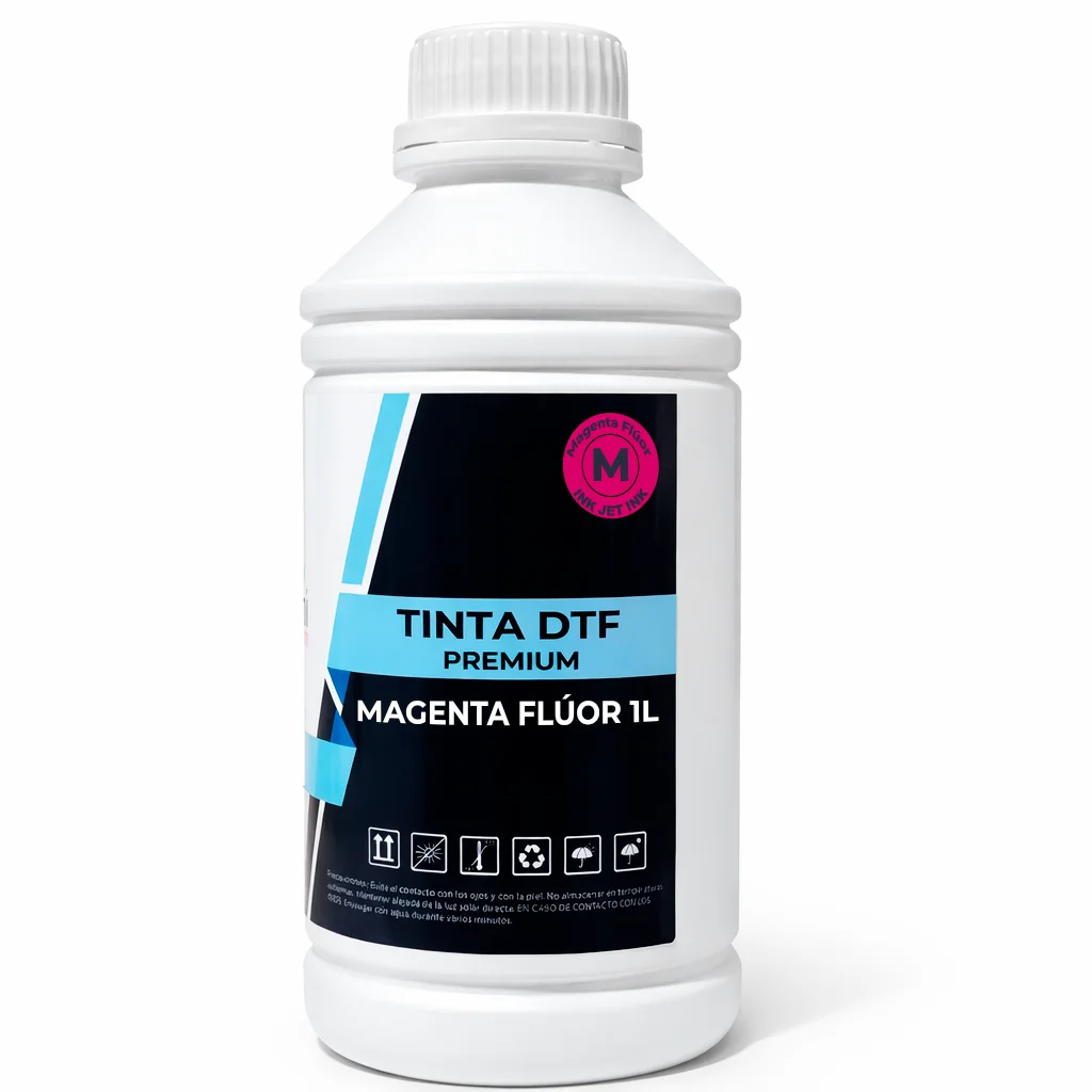 Tinta Flúor DTF Magenta | 1L