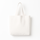 Tote Bag de Lino con Asas Largas