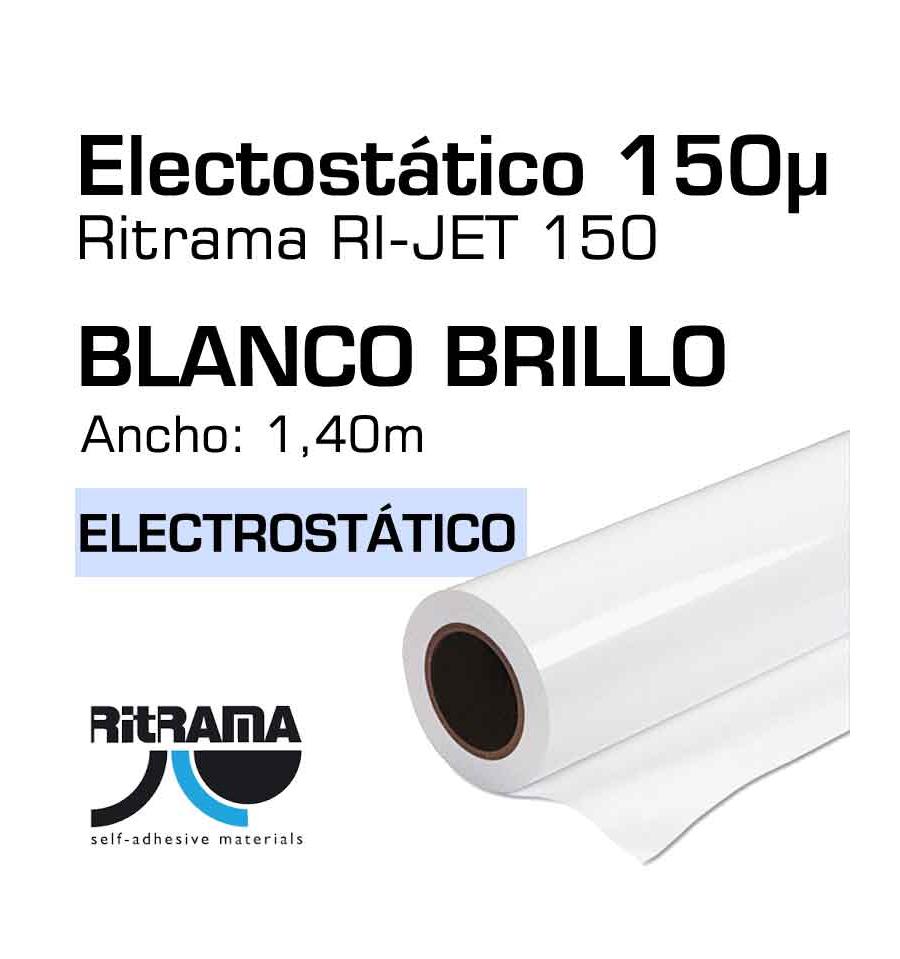 Vinilo electrostático blanco de impresión