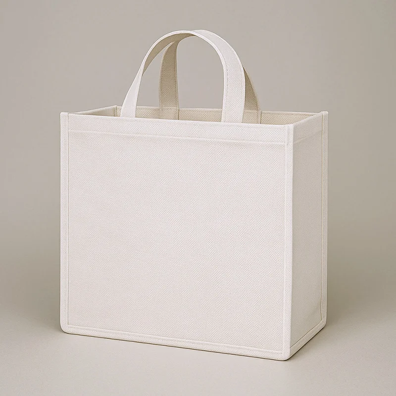 Zediart Tote Bag de Poliéster Blanco | Small