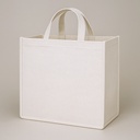 Zediart Tote Bag de Poliéster Blanco | Medium