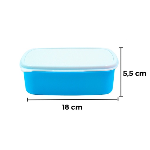 [008841] Caja de plástico para sublimar (Azul)