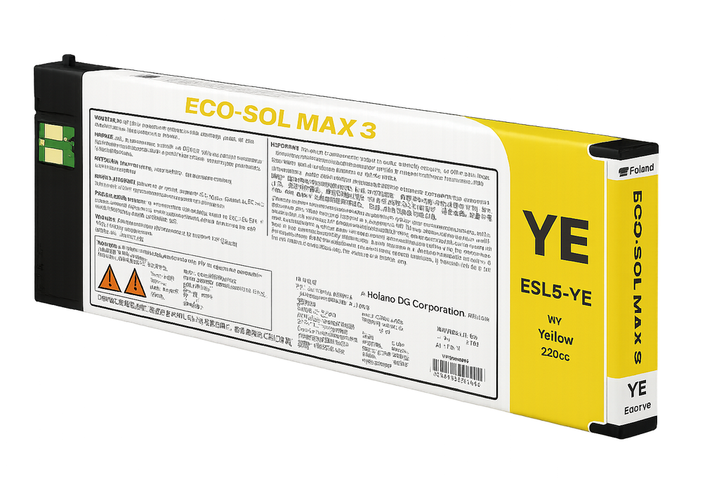 Cartucho EcoSol-MAX 3 Amarillo