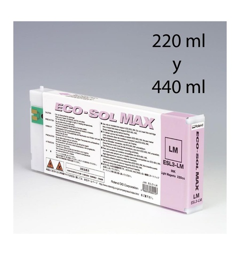 [000870] Cartucho EcoSol-MAX Light Magenta (220ml)