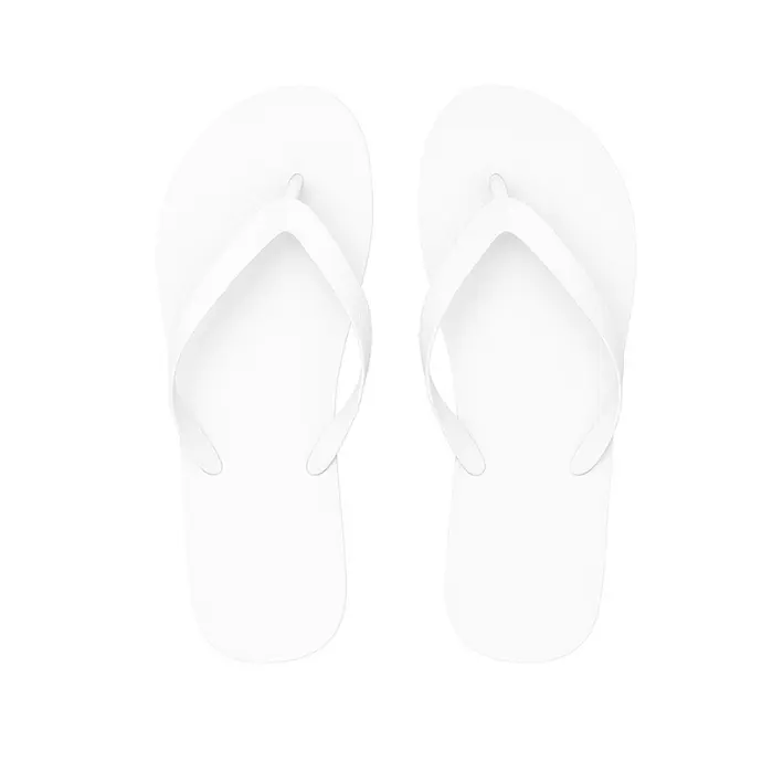 Chancla blanca sublimación para adultos