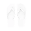 Chancla de Adulto Blanca para Sublimación