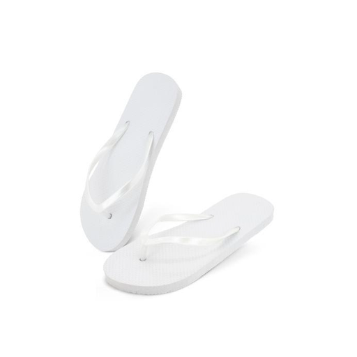 [008262] Chancla blanca sublimación para adultos (L)