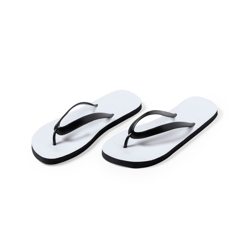 Chancla negra sublimación para adultos