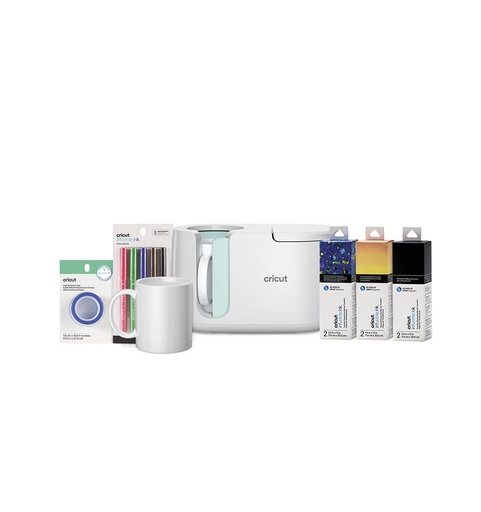 [013505] Cricut Mug Press Starter Kit ¡Reacondicionado! (Correcto)