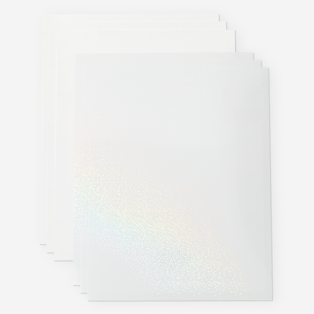 Cricut Set de Hojas Impermeables Imprimibles Holográficas | 5 hojas A4