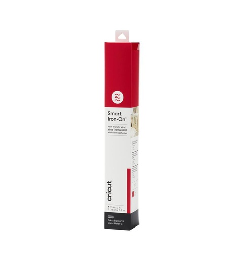 [012191] Cricut Smart Iron-On | 33 x 91 cm (Rojo)