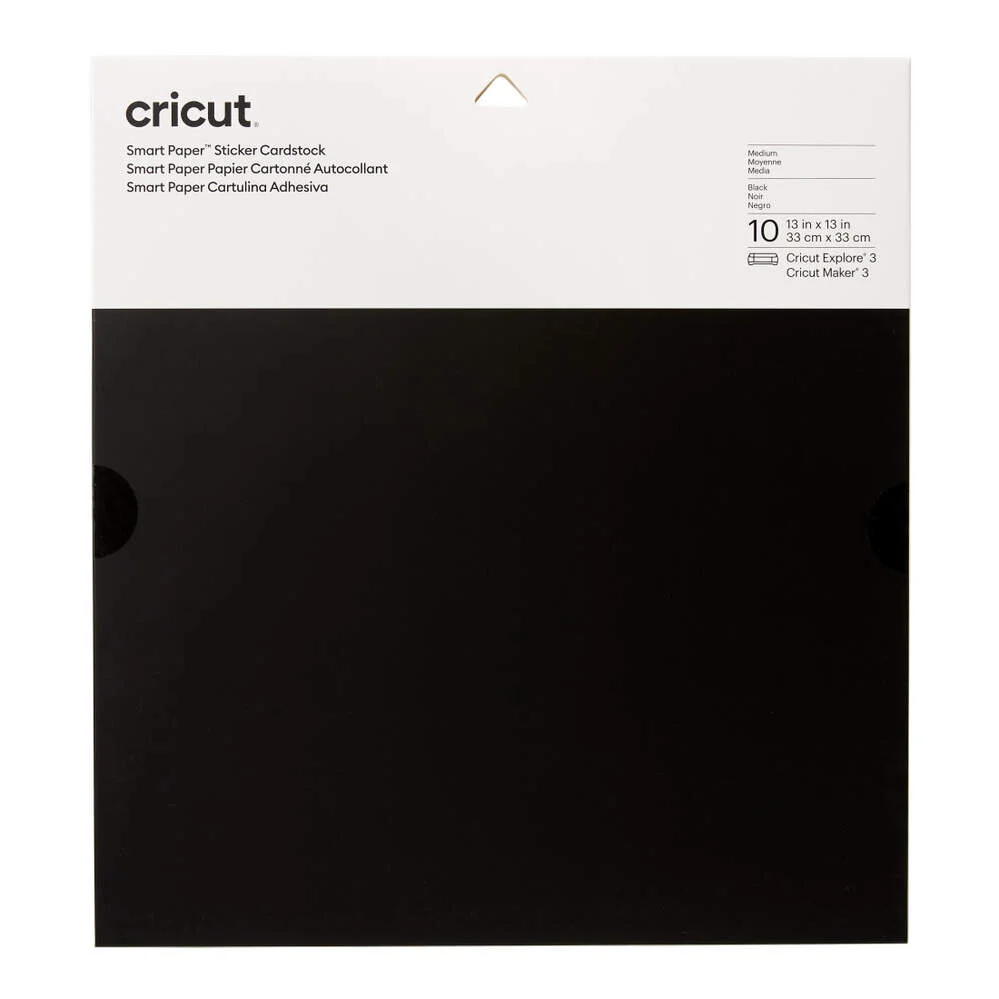 Cricut Smart Sticker Cardstock | 10 hojas