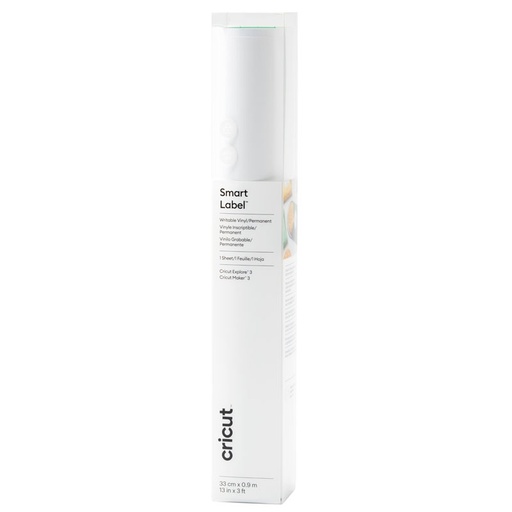 [013188] Cricut Smart Vinilo Permanente Escribible 30,5cm x 0,9m (Blanco)