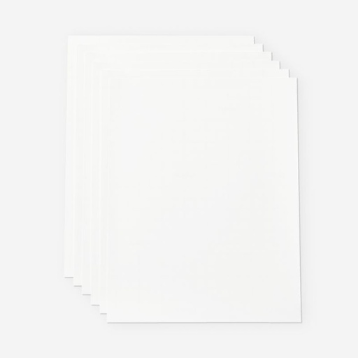 [014015] Cricut Vinilo Imprimible (12 hojas A4) (Blanco)