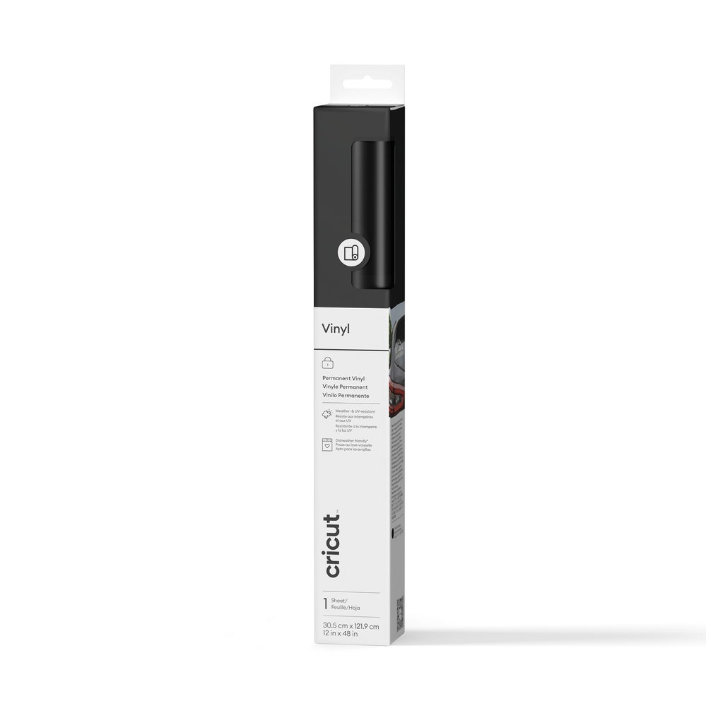 Cricut Vinilo Adhesivo Permanente | 30,5 x 122 cm