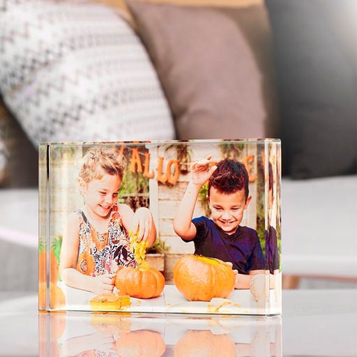 [006569] Cubo cristal sublimable (8 x 6 cm)