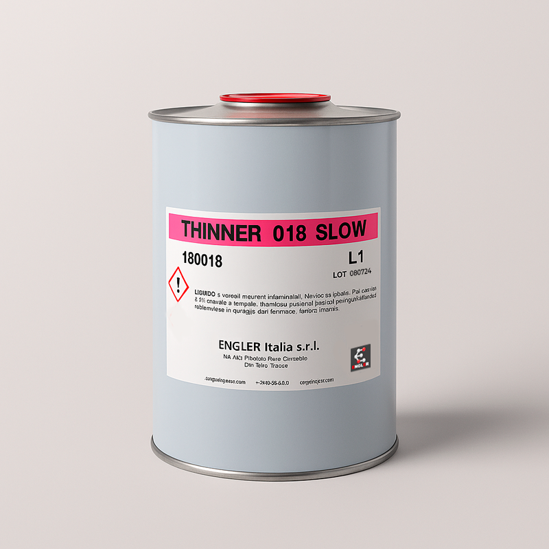 Disolvente Lento 018 para Tinta Serigrafía