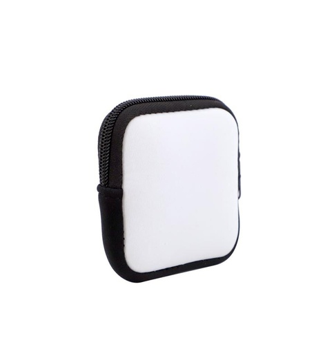 [012681] Funda para auriculares de neopreno (Blanco)