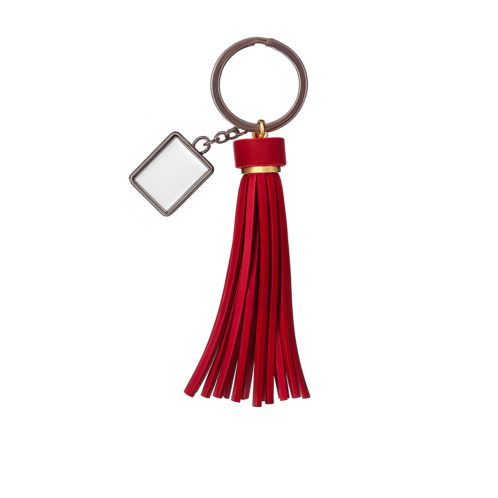Llavero con flecos