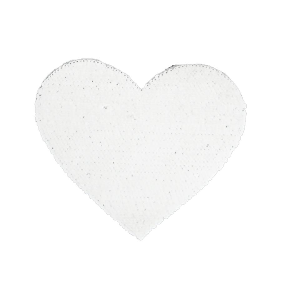 Parche de lentejuelas corazón