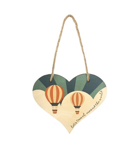 [008249] Placas madera para sublimar (Corazón)