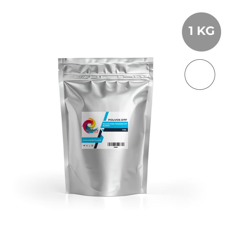 Polvo Adhesivo DTF Blanco Premium