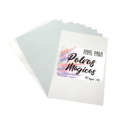 [006261] Polímero para sublimación de algodón (10 hojas tamaño A3)