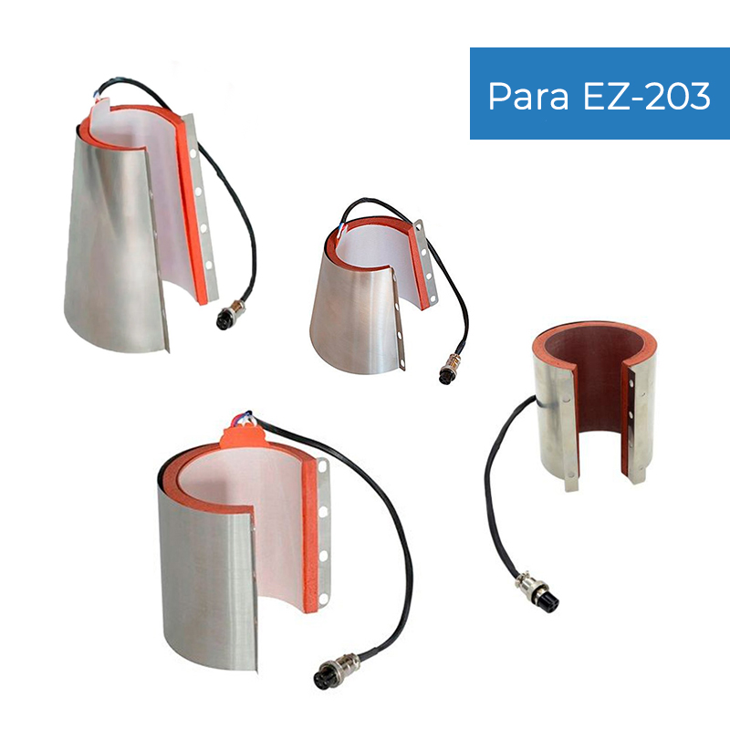Resistencias para plancha de tazas EZ-203 Pro