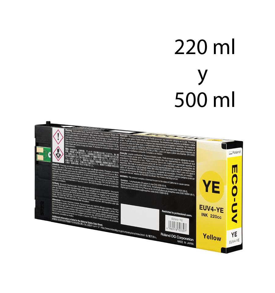 Roland ECO-UV 4 Amarillo