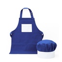 Set Delantal y Gorro Infantil 50x37cm