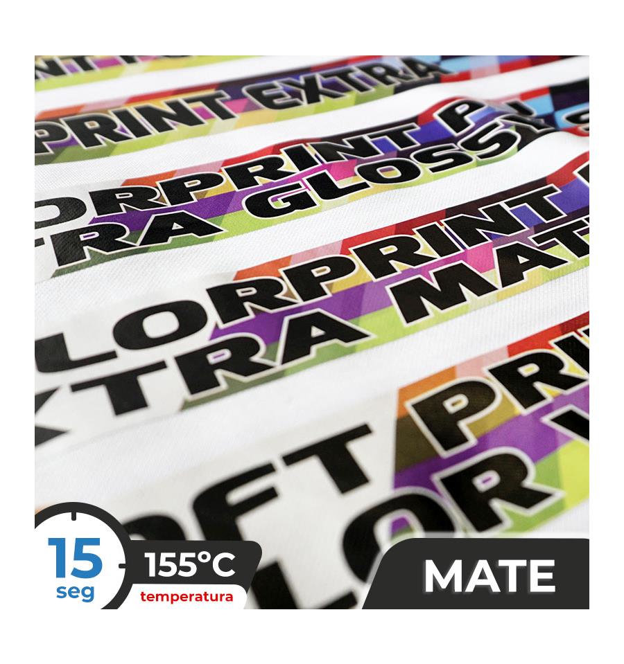 Vinilo Textil Imprimible Siser Colorprint PU MATT