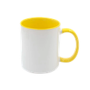 Taza de Cerámica con Interior y Asa de Color | 12 Oz