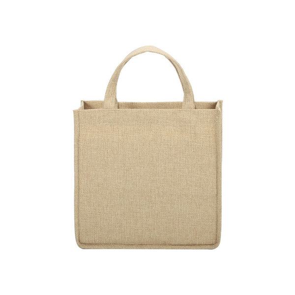 Tote bag de lino yute natural
