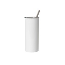 Vaso Térmico Alargado Efecto Arcoíris con Pajita | 350 ml
