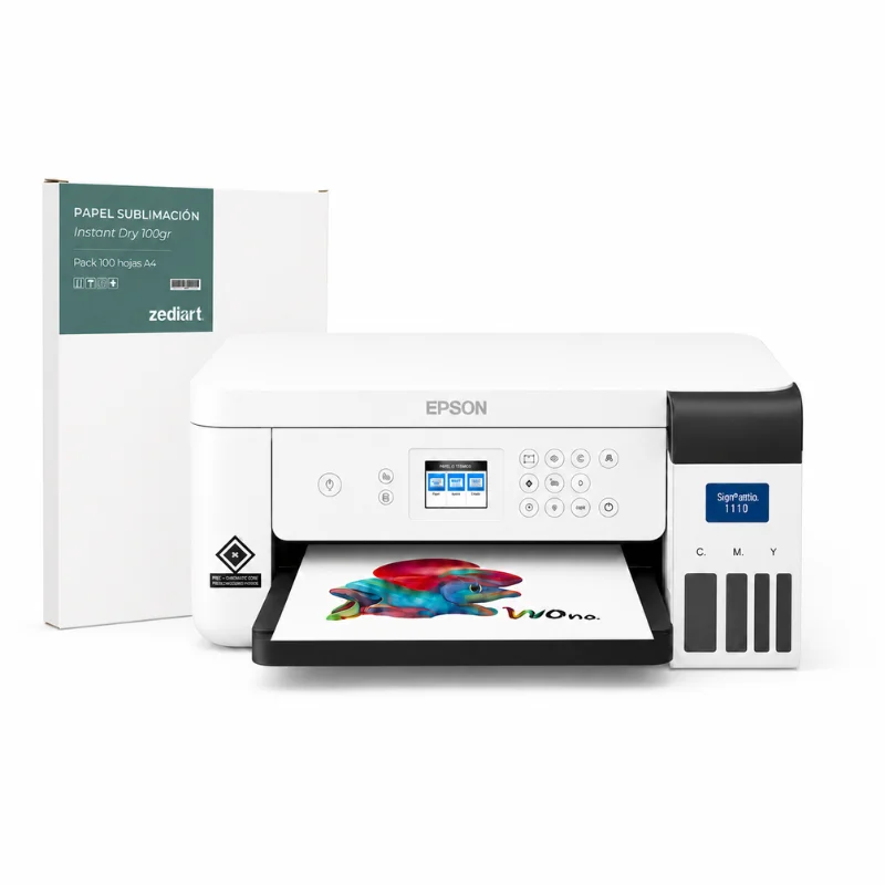Epson SureColor SC-F100 + Papel Zediart + Tintas
