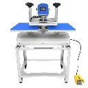 KIT Plancha Eléctrica Ezedichi Doble Plato y Alineación Láser B2-2N | 40 x 50 cm | CON MESA