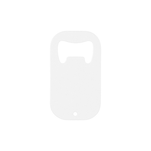 [012621] Abridor Blanco para Sublimación | 3,8 x 7cm 