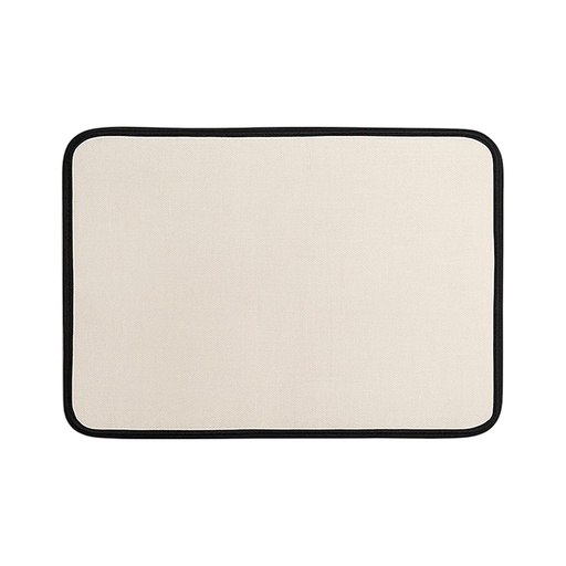 [008850] Alfombra de baño lino sublimable 60x40 cm