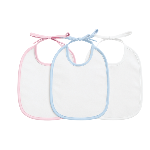 Babero para sublimación 22 x 23 cm