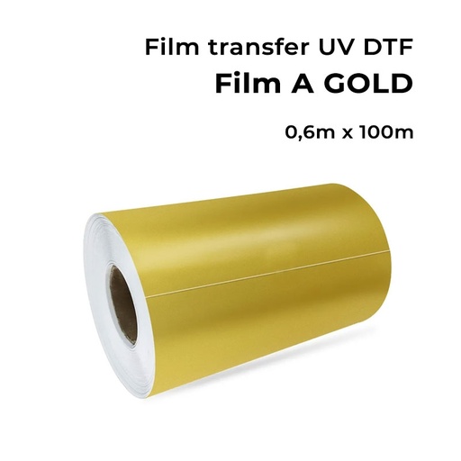 [013785] Bobina Film Transfer UV DTF GOLD