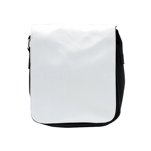 [012689] Bolso Negro de Hombro | 18 x 19 cm