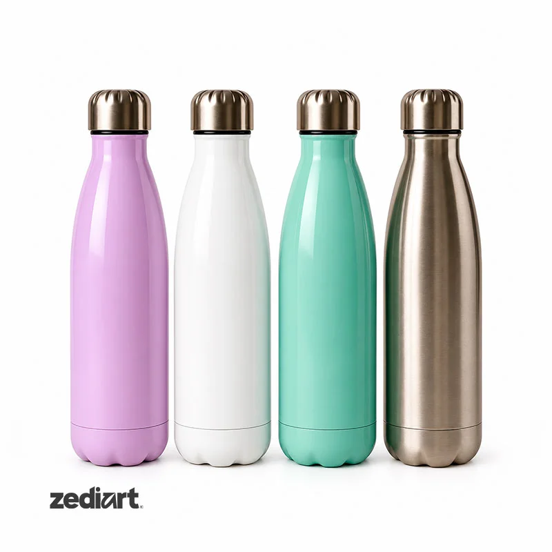 Zediart Botella Termo de Acero Inoxidable