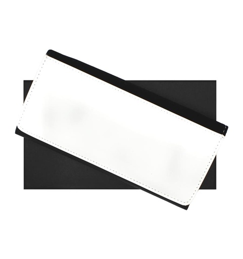 [004749] Cartera con monedero grande color negro